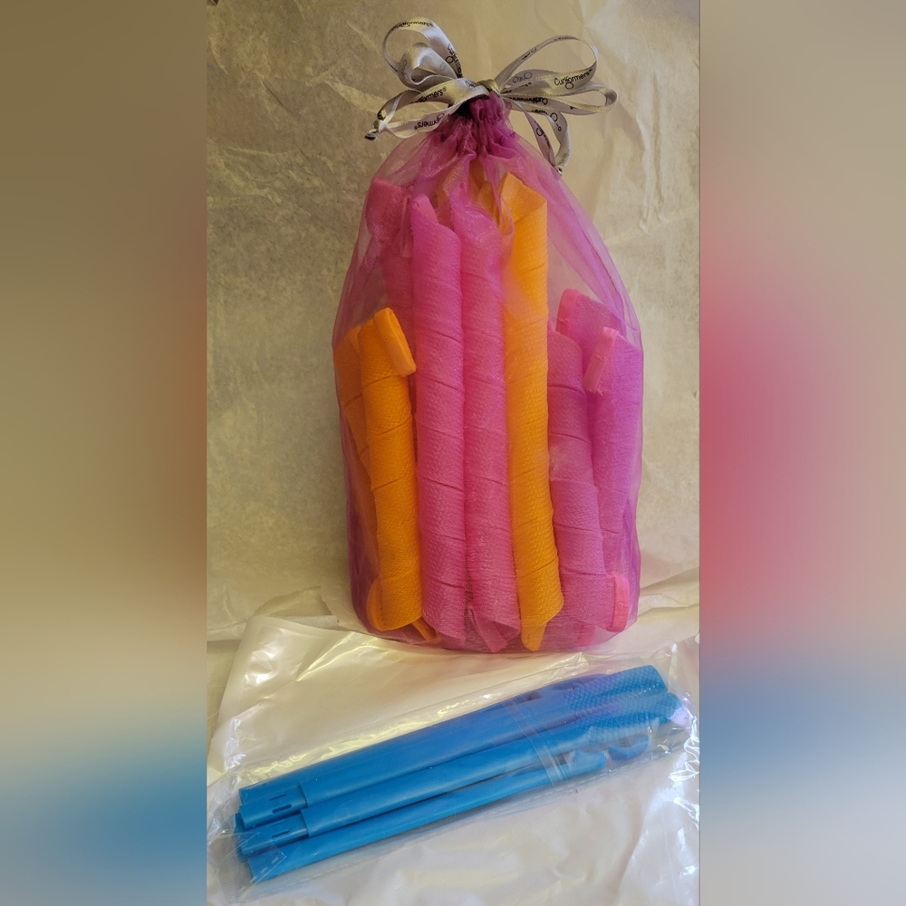 NWOT CURLFORMERS HAIR CURLERS & NWT 2 HAIR CURLER HOOKS!